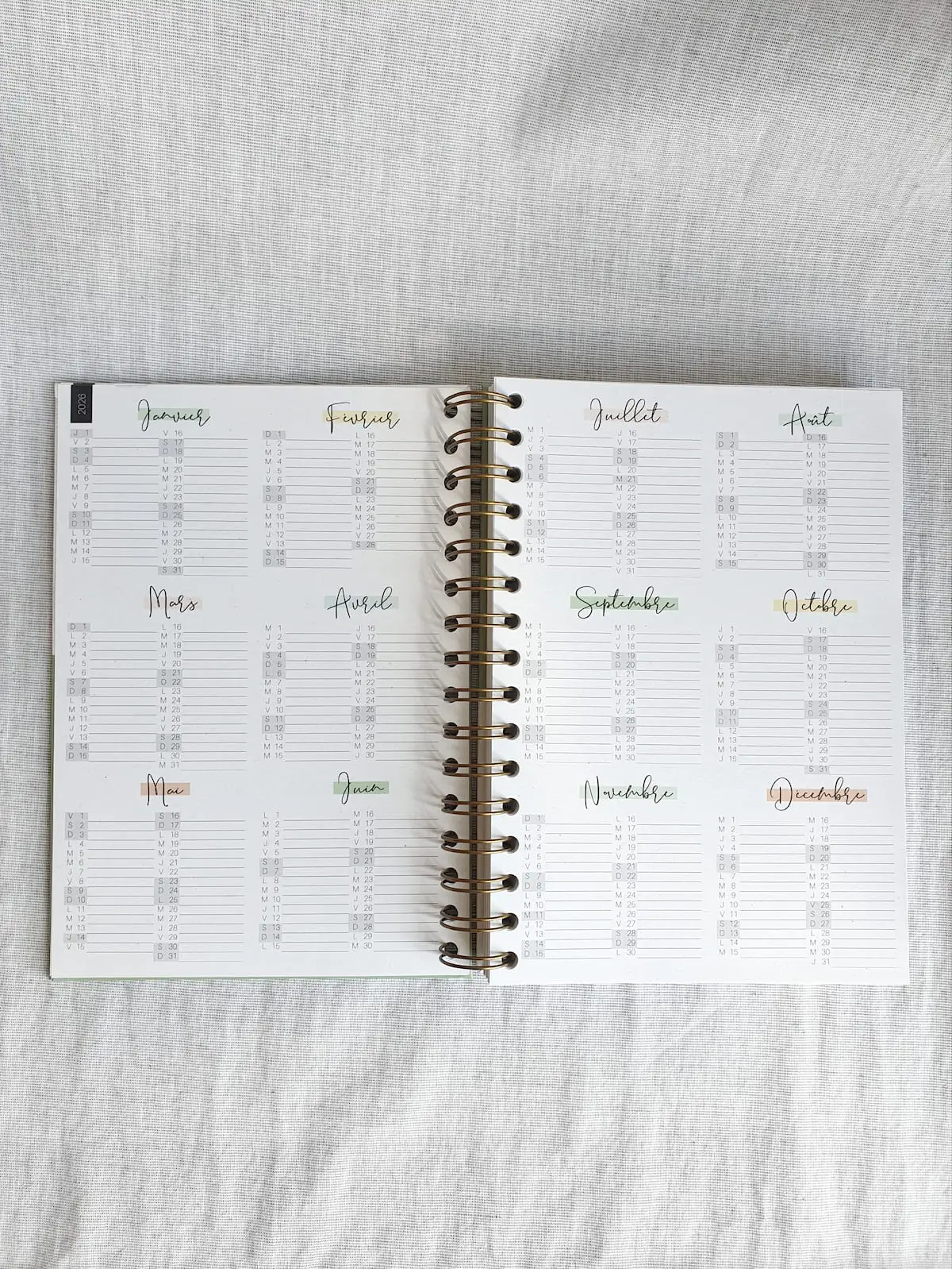 AGENDA SCOLAIRE 2025-2026 – Image 7