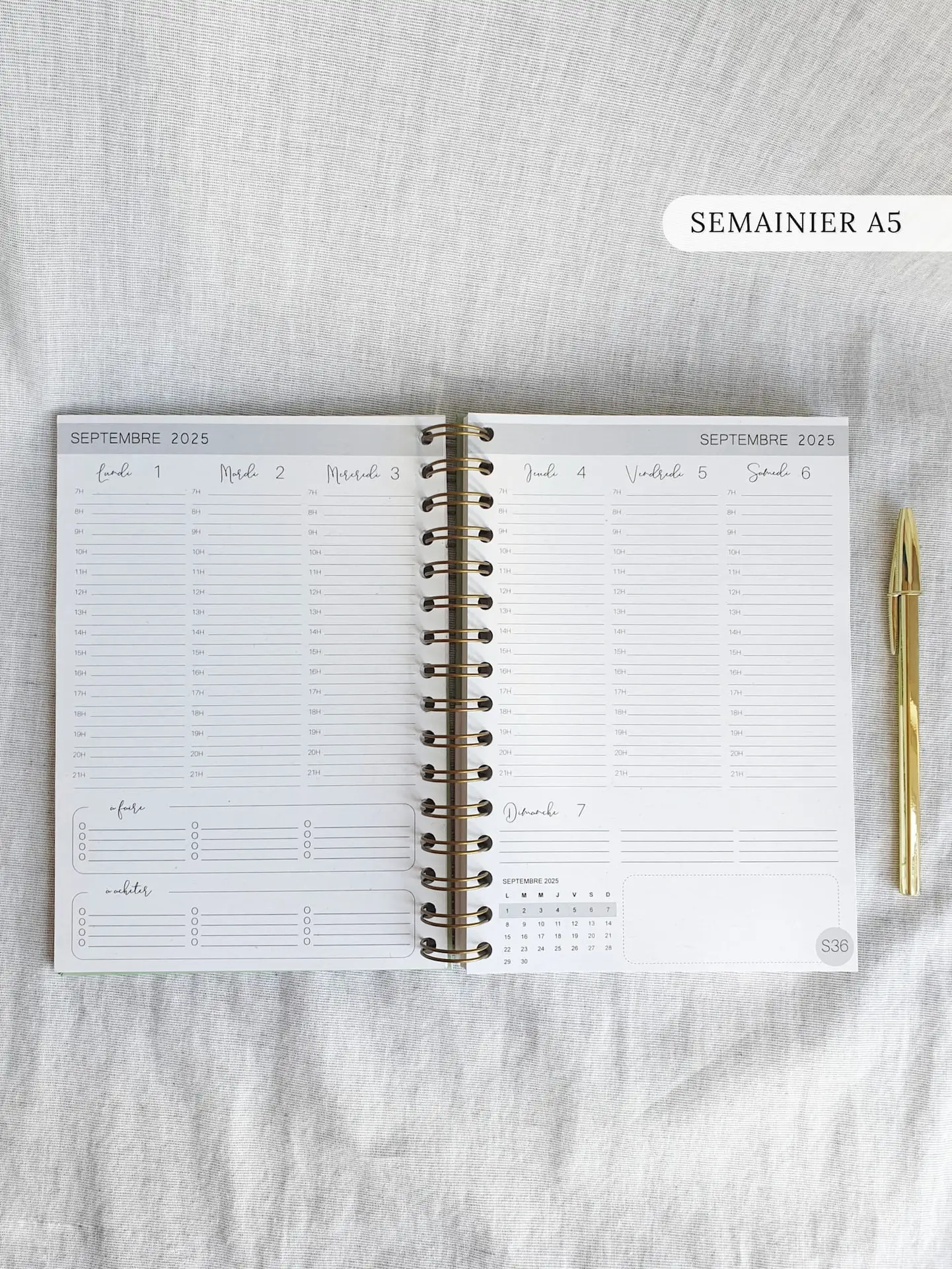 AGENDA SCOLAIRE 2025-2026 – Image 2