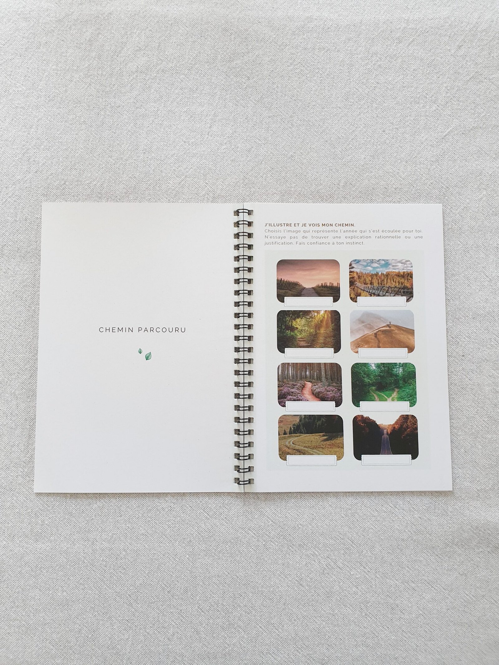 CARNET UN TEMPS POUR SOI<br> <em>Réflexions guidées pour mieux se retrouver</em> – Image 4