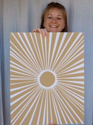 AFFICHE SOLEIL ☀️<br> <em>Pour illuminer nos intérieurs </em>