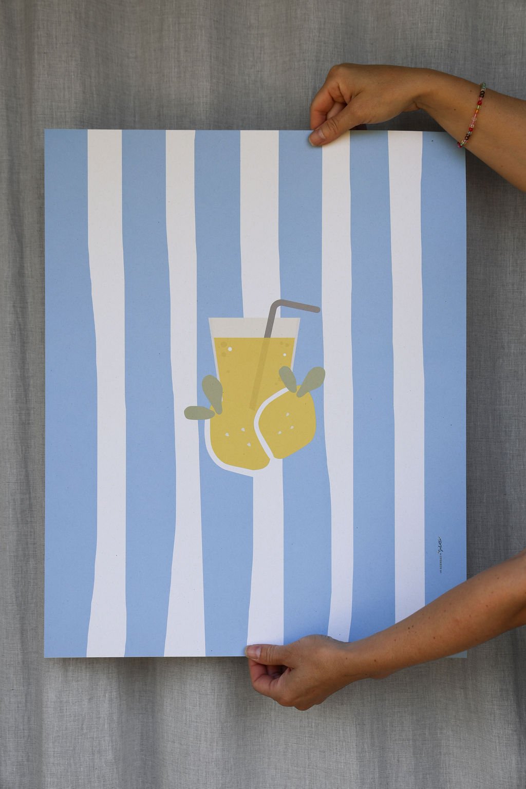 AFFICHE LIMONADE 🍋<br> <em>Une touche de fraîcheur au quotidien </em> – Image 3