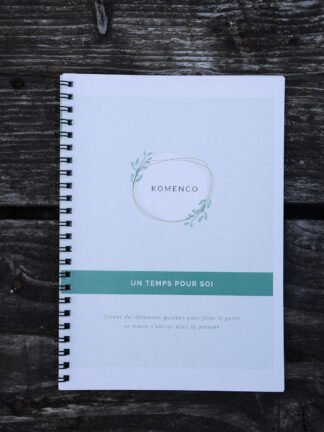 CARNET UN TEMPS POUR SOI<br> <em>Réflexions guidées pour mieux se retrouver</em>