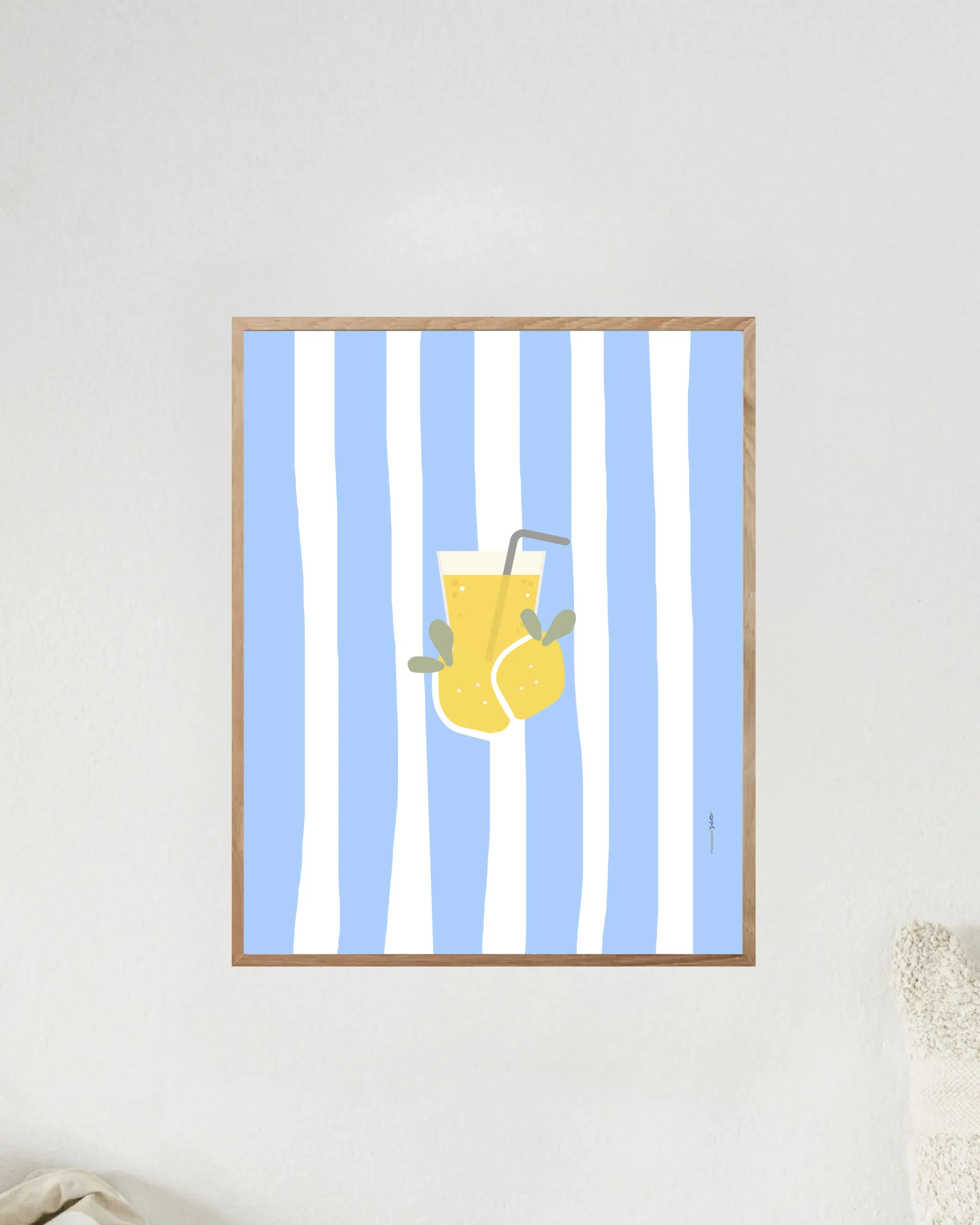AFFICHE LIMONADE 🍋<br> <em>Une touche de fraîcheur au quotidien </em>