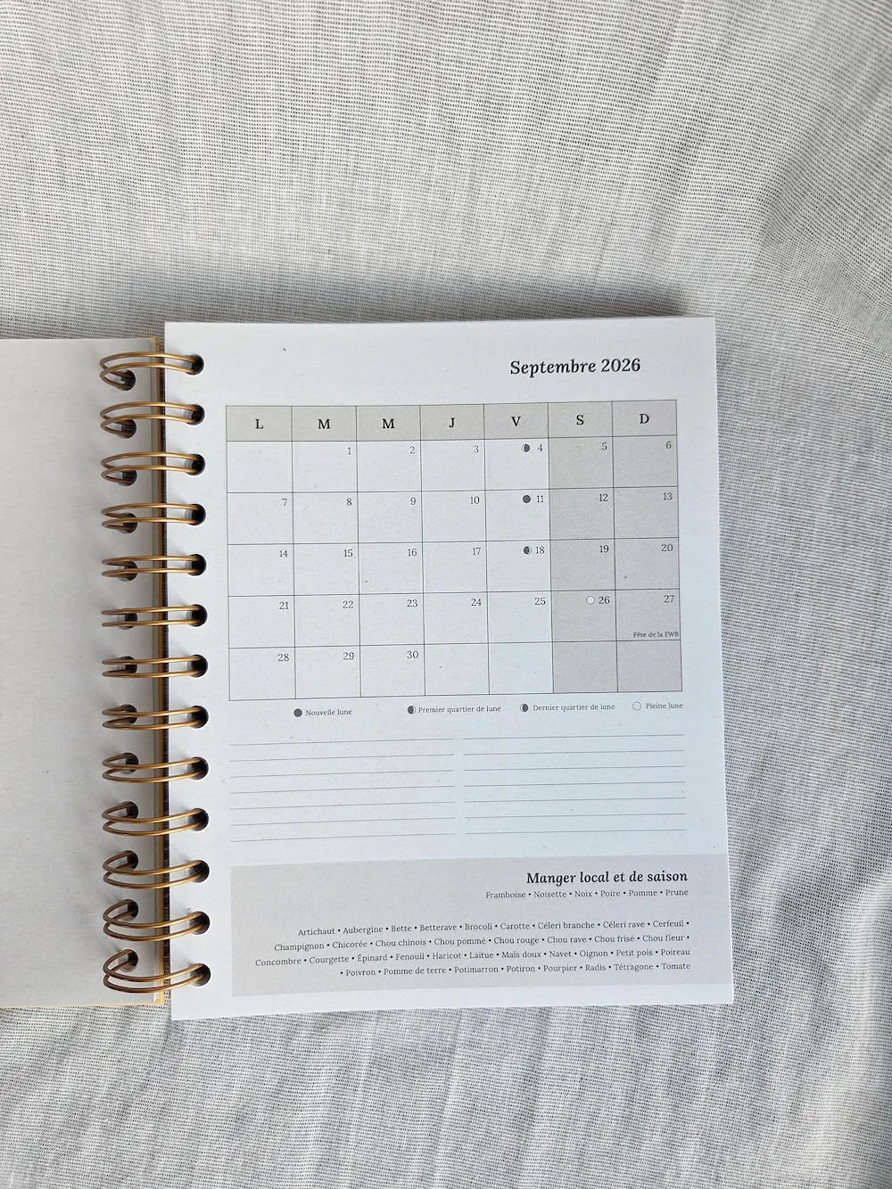 AGENDA SCOLAIRE 2026-2027 | Votre allié pour planifier avec conscience – Image 12