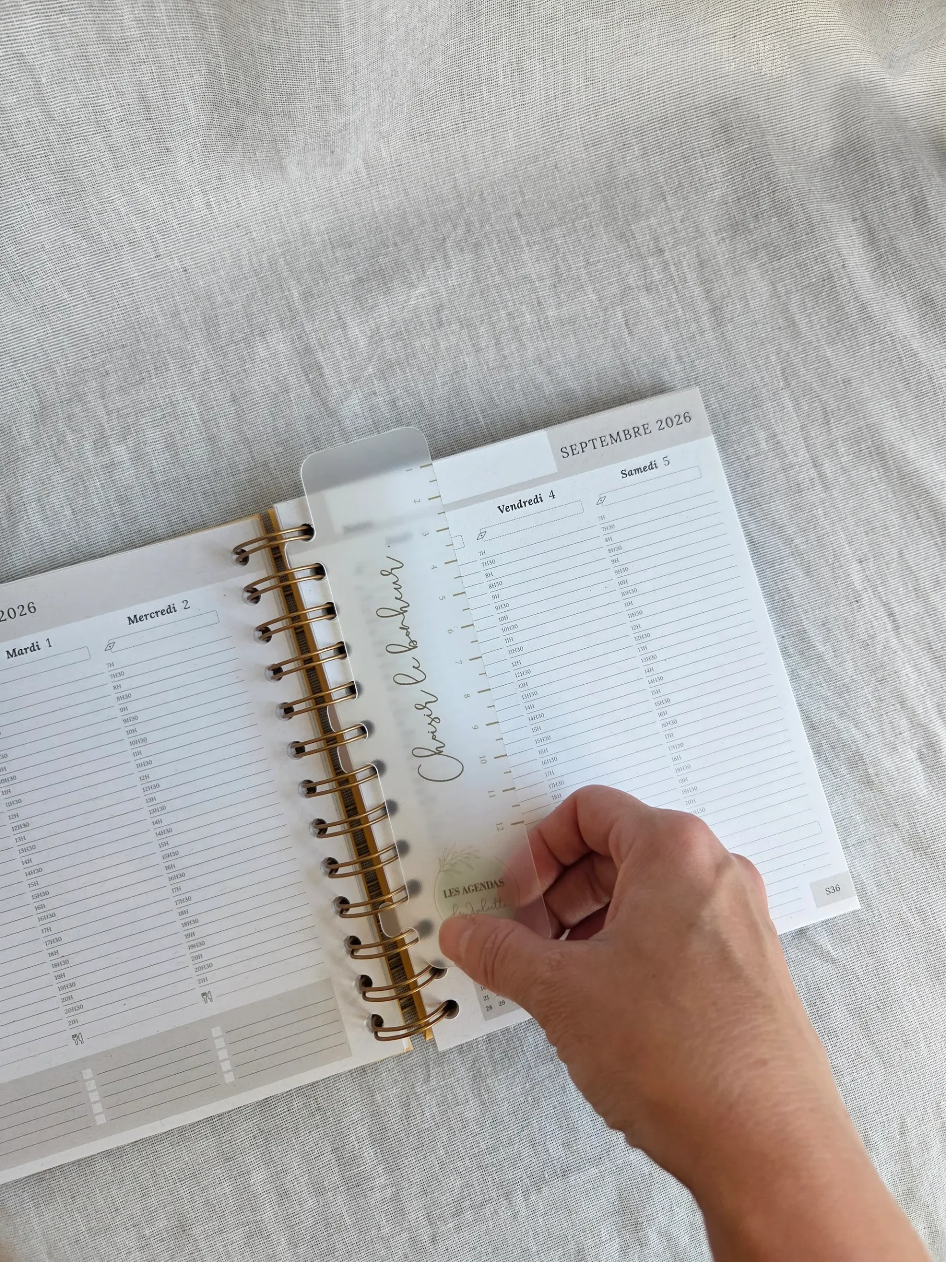 AGENDA SCOLAIRE 2026-2027 | Votre allié pour planifier avec conscience – Image 13