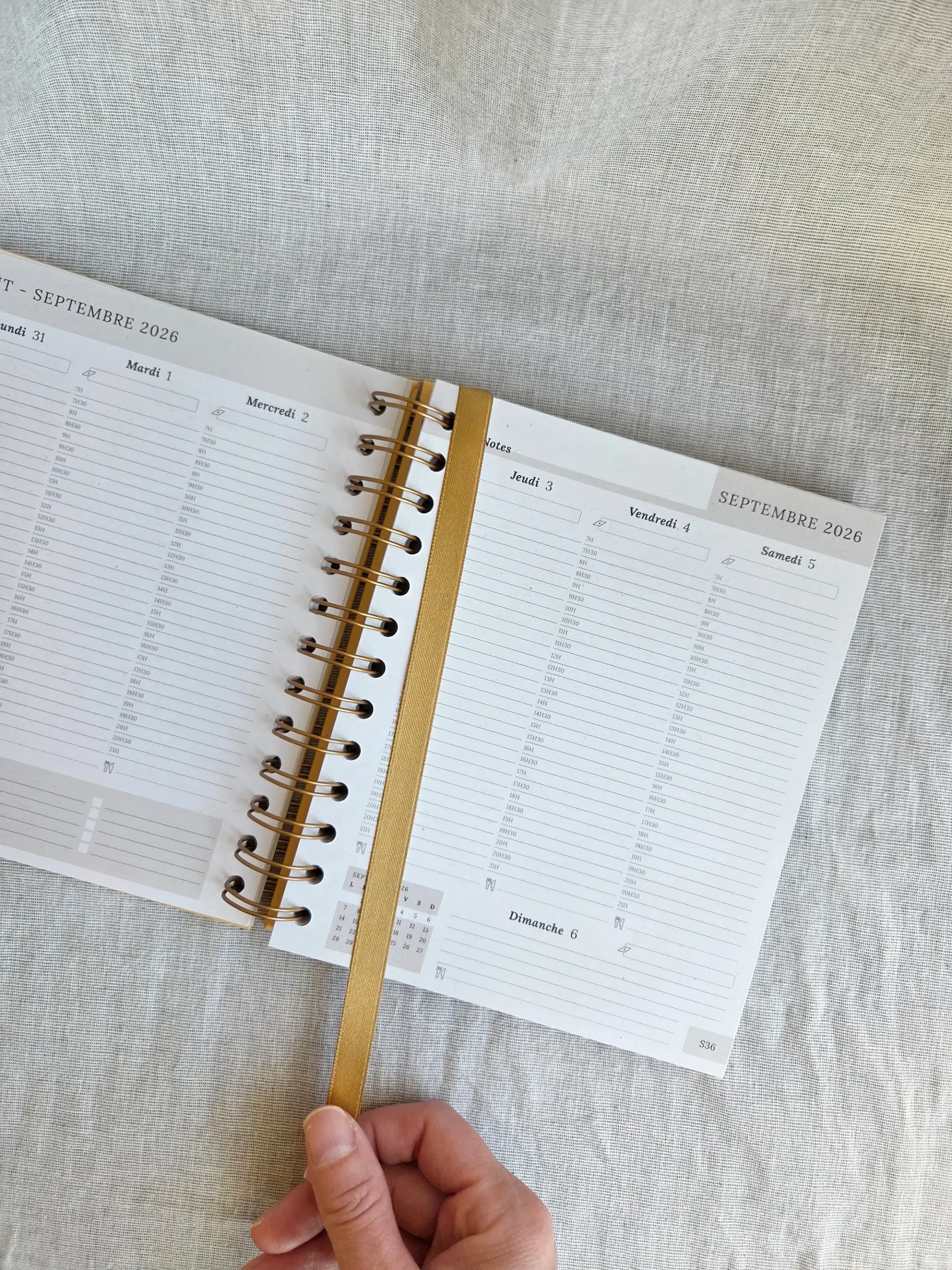 AGENDA SCOLAIRE 2026-2027 | Votre allié pour planifier avec conscience – Image 14