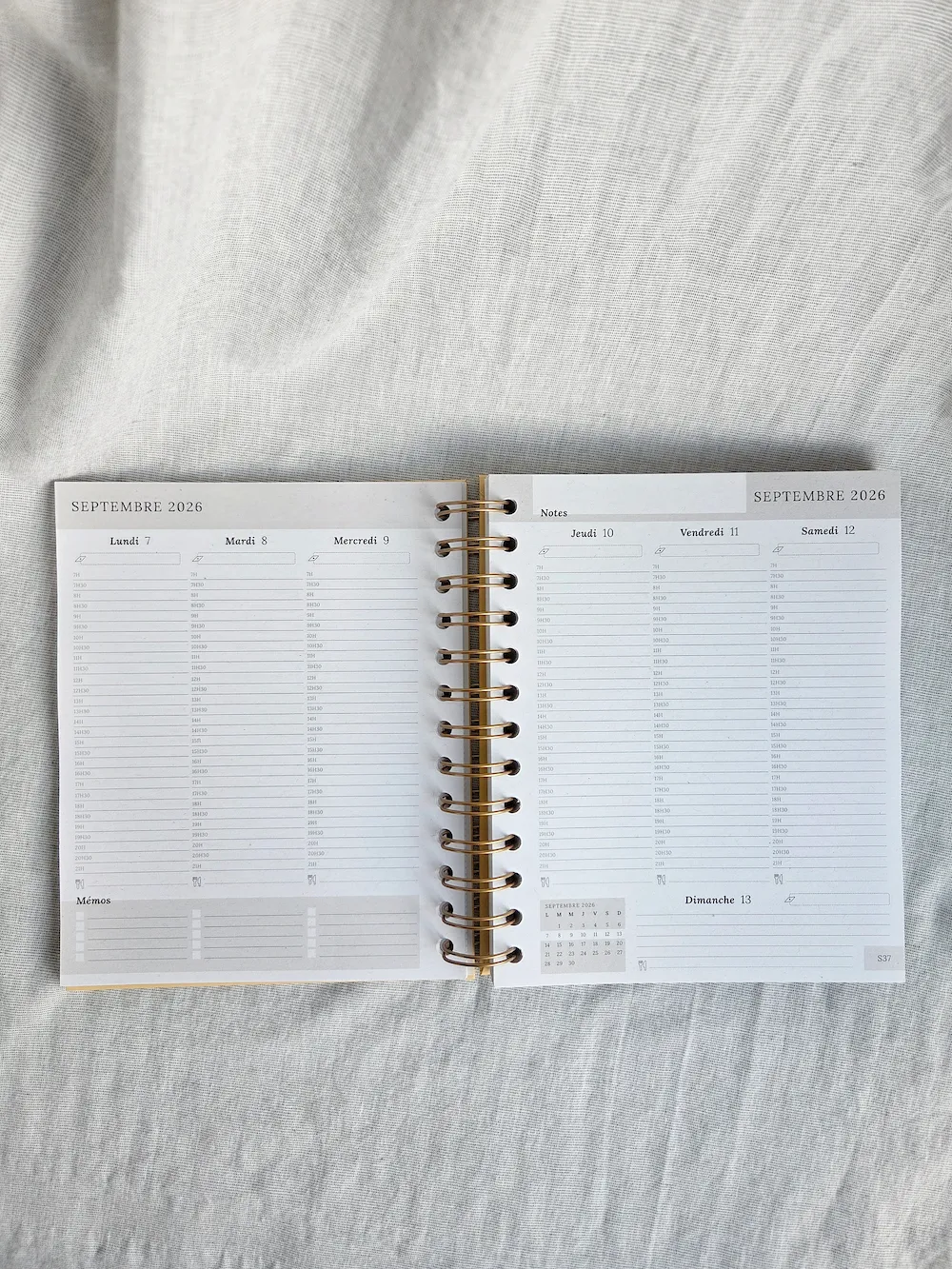 AGENDA SCOLAIRE 2026-2027 | Votre allié pour planifier avec conscience – Image 9