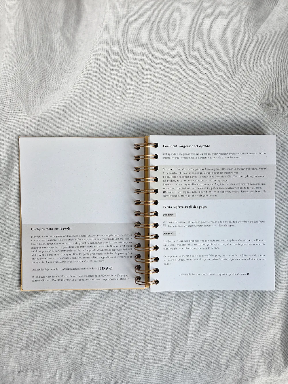 AGENDA SCOLAIRE 2026-2027 | Votre allié pour planifier avec conscience – Image 7